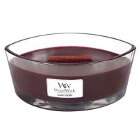 WoodWick Black Cherry illatos gyertya fa kanóccal 453,6 g