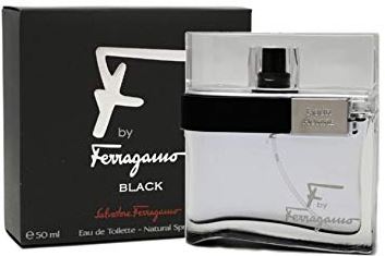 Salvatore Ferragamo F by Ferragamo Black Eau de Toilette férfiaknak