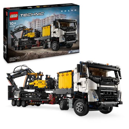LEGO® Tech 42175 Volvo FMX teherautó és EC230 elektromos markoló