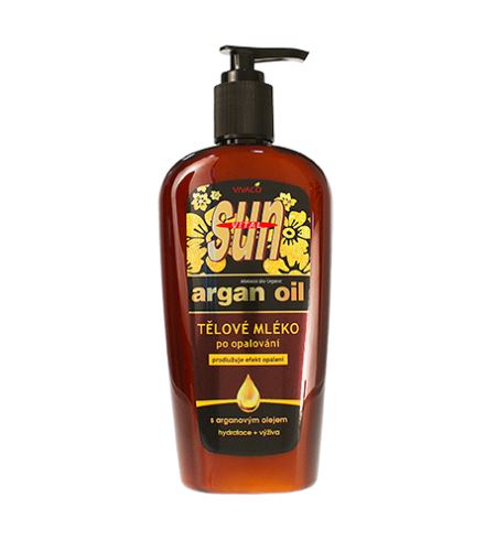 Vivaco SUN Argan Oil napozás utáni testápoló bio argánolajjal 300 ml