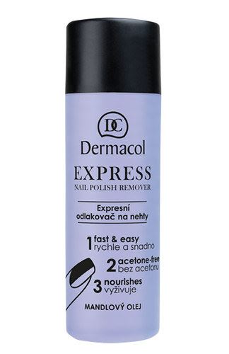 Dermacol Express Nail Polish Remover körömlakklemosó nőknek 120 ml