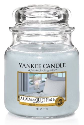 Yankee Candle A Calm & Quiet Place illatos gyertya 411 g