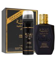 Lattafa Raghba For Man ajándék szett férfiaknak Eau de Parfum 100 ml + deospray 50 ml