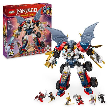 LEGO® NINJAGO® 71834 Zane kombinálható ultra robotja