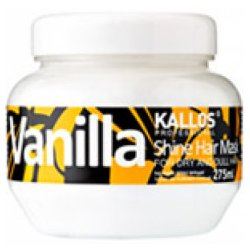 Kallos Vanilla Shine Hair Mask maszk száraz hajra