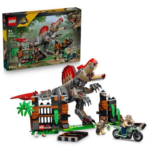 LEGO® Jurassic World Menekülés a spinosaurus elől játék 77982
