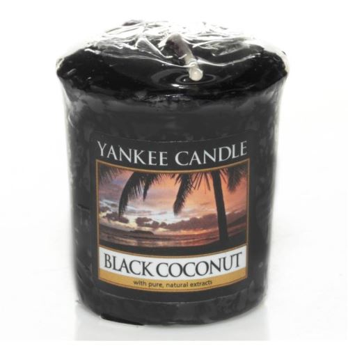 Yankee Candle Black Coconut illatos gyertya 49 g