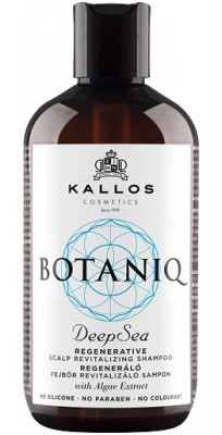 Kallos Botaniq Deep Sea regeneráló sampon a hajra és a fejbőrre 300 ml