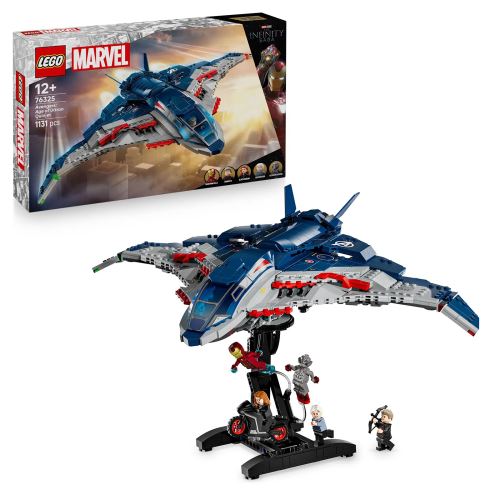 LEGO® ǀ Marvel 76325 Bosszúállók: Ultron kora Quinjet