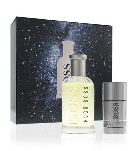 Hugo Boss Boss Bottled ajándék szett férfiaknak Eau de Toilette 200 ml + stift dezodor 75 ml