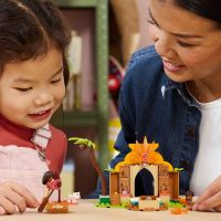 LEGO® ǀ Disney Vaiana falusi ház és tutaj építőjáték 43282 (4)