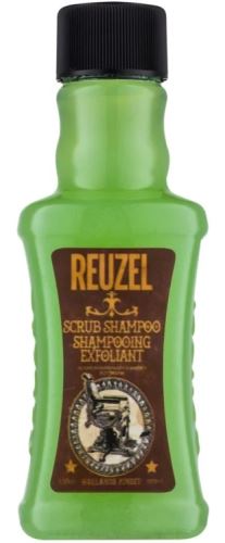 REUZEL Scrub Shampoo mélytisztító hámoldó hajsampon férfiaknak