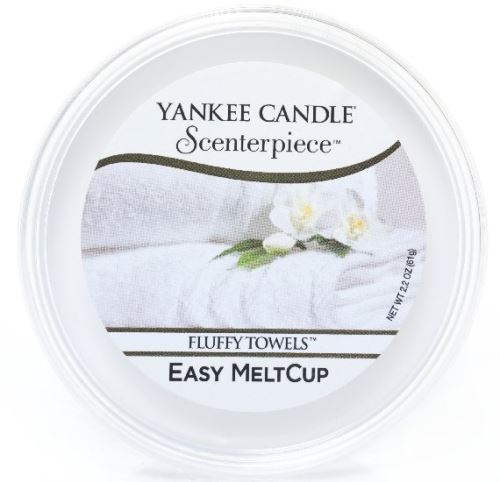 Yankee Candle Scenterpiece wax Fluffy Towels illatos viasz 61 g