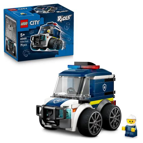LEGO® City 60481 Járgányok – Rendőrségi teherautó
