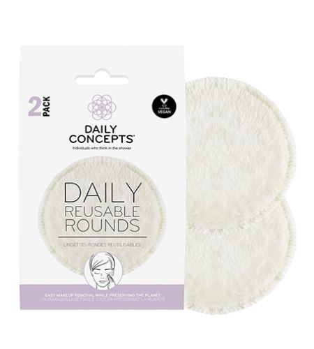 Daily Concepts Daily Reusable Rounds mosható sminkeltávolító tamponok