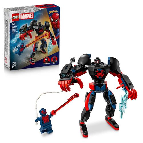 LEGO® ǀ Marvel 76337 Miles Morales robot vs. Pókember 2099