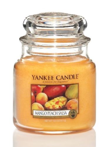 Yankee Candle Mango Peach Salsa illatos gyertya 411 g