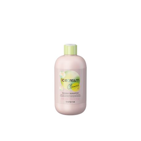 INEBRYA Ice Cream Cleany Cleany Shampoo érzékeny és feszes bőrre alkalmas tisztító sampon