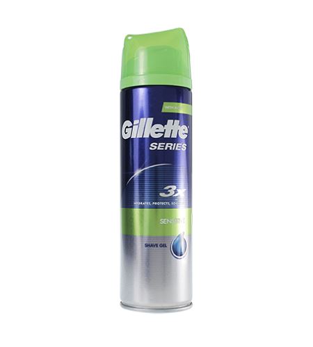 Gillette Series Sensitive borotválkozó gél érzékeny bőrre férfiaknak
