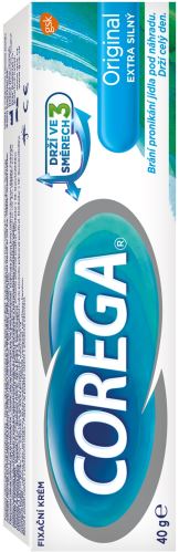 Corega Original extra erős rögzítő krém fogpótlásokhoz 40 g