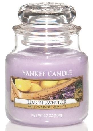 Yankee Candle Lemon Lavender illatos gyertya 104 g