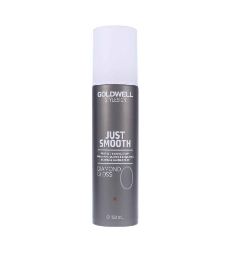Goldwell StyleSign Just Smooth Diamond Gloss védő hatású spray a fényes és selymes hajért 150 ml