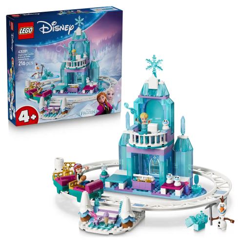 LEGO® │ Disney Princess 43281 Elsa jégkastélya és szánkós kalandjai