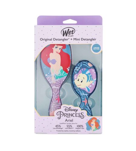 Wet Brush Disney Princess Ariel Kit SET (Detangler + Mini Detangler)