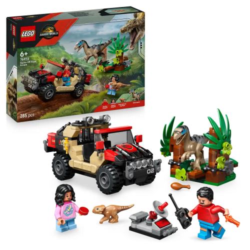 LEGO® Jurassic World  76972 Terepjárós menekülés a raptor elől