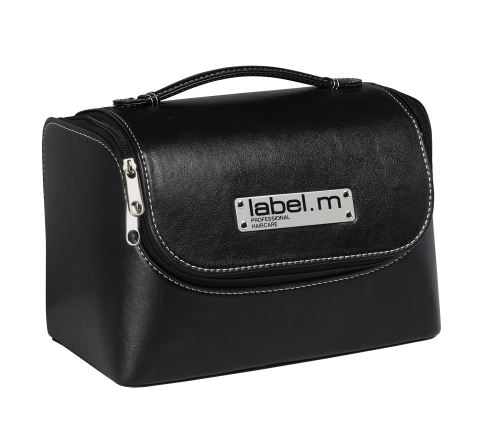 label.m  fodrász bőrönd- fekete mini Unisex 27cmx19cmx16cm