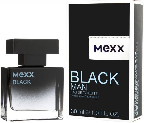 Mexx Black For Him Eau de Toilette férfiaknak