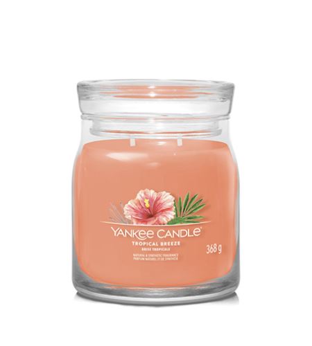 Yankee Candle Tropical Breeze signature gyertya közepes 368 g