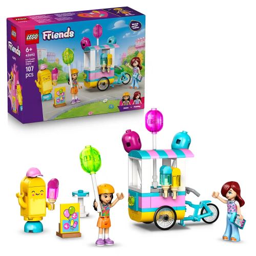 LEGO® Friends 42692 Fagylalt- és léggömbárus