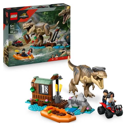 LEGO® Jurassic World  76975 Menekülés a folyónál a T-Rex elől