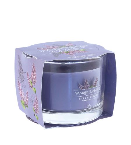 Yankee Candle Lilac Blossoms illatos gyertya 37 g