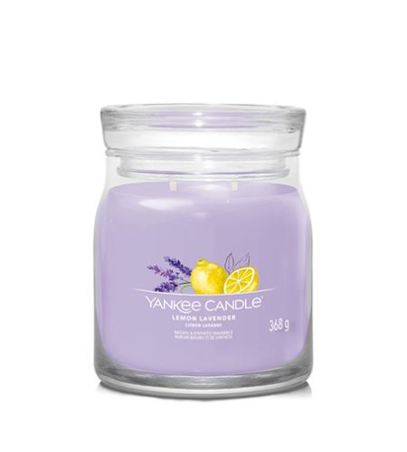 Yankee Candle Lemon Lavender signature gyertya közepes 368 g