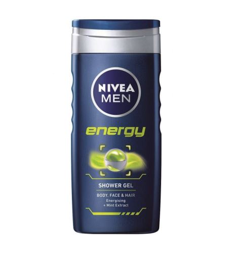 Nivea Men Energy tusfürdő gél férfiaknak 250 ml