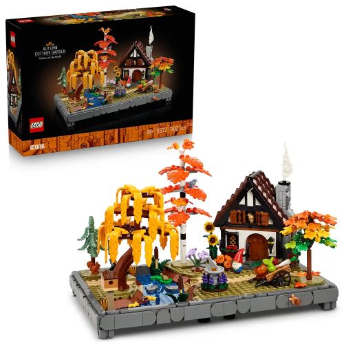 LEGO® Icons 11372 Őszi kert házikóval