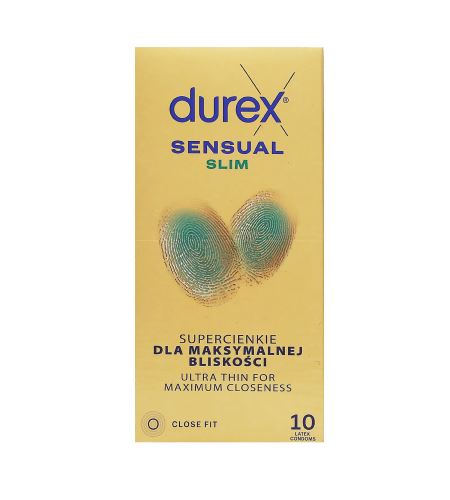 Durex Sensual Slim óvszerek 10 db