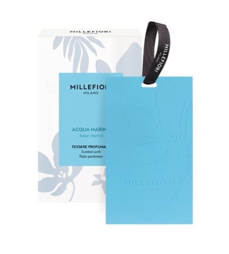 Millefiori Acqua Marina illatosító kártya 3 db