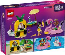 LEGO® Friends 42658 Medencés buli flamingóval és egyszarvúval (2)