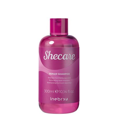 INEBRYA SHECARE Repair Shampoo regeneráló és a haj fényét növelő sampon