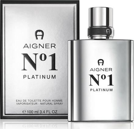 Etienne Aigner Aigner No.1 Platinum Eau de Toilette férfiaknak 100 ml