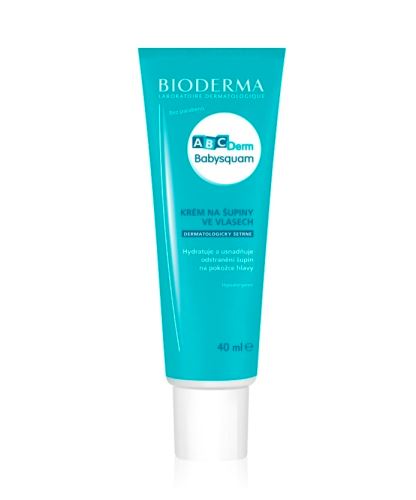 Bioderma ABCDerm BabySquam krém a fejbőr korpásodása ellen gyermekeknek 40 ml
