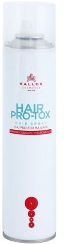 Kallos Hair Pro-Tox hajlakk száraz, sérült hajra 400 ml