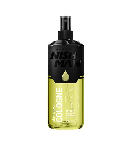 NISHMAN After Shave Cologne Lemon borotválkozás utáni víz uraknak 400 ml