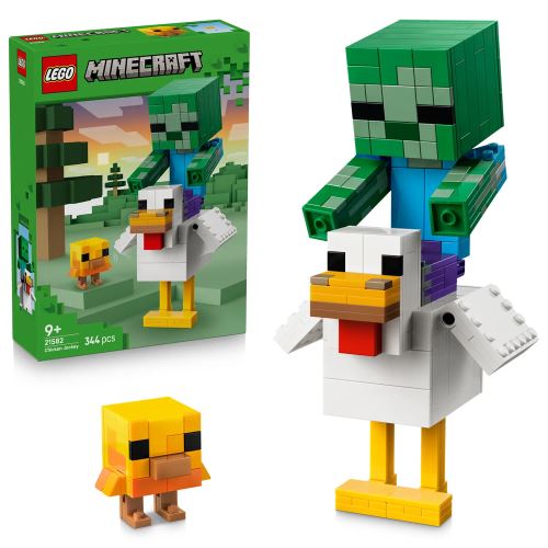 LEGO® Minecraft® Csirke zsoké építőjáték és dekoráció 21582