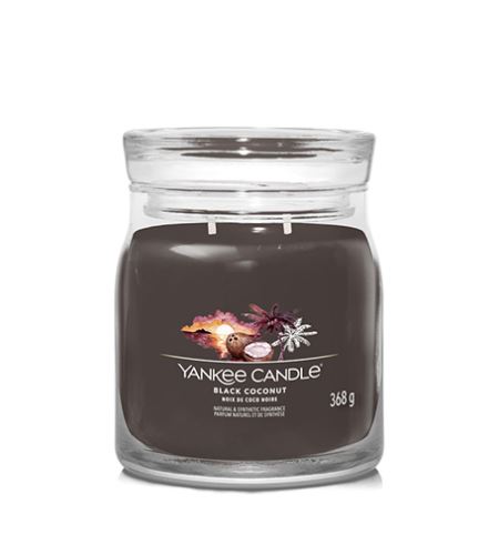 Yankee Candle Black Coconut signature gyertya közepes 368 g