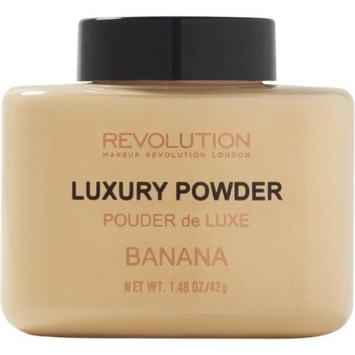 Makeup Revolution Luxury Powder könnyed púder 42 g Banana