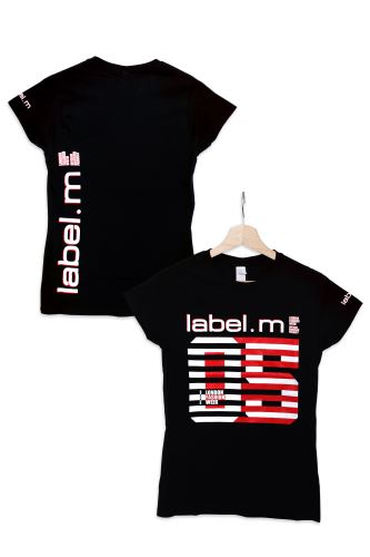 label.m  férfi póló kerek nyakkivágással Férfiaknak XL